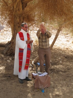 Père Michel Lemaire - Pèlerinage à Tamanrasset - Photo E.Crèche SeDiCom Blois -